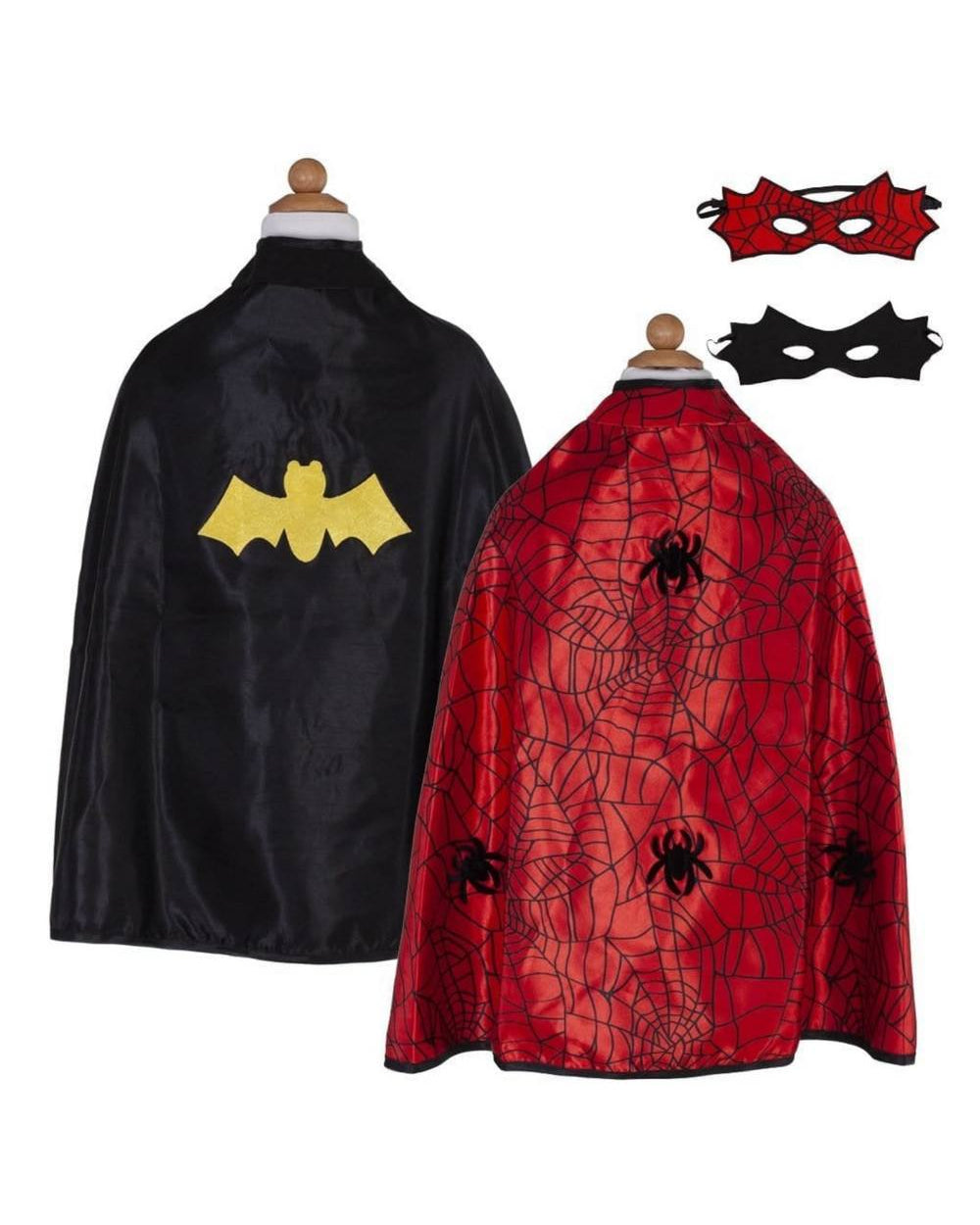 Reversible Spider/Bat Cape & Mask, Size 3-4 A Touch of Magnolia Boutique