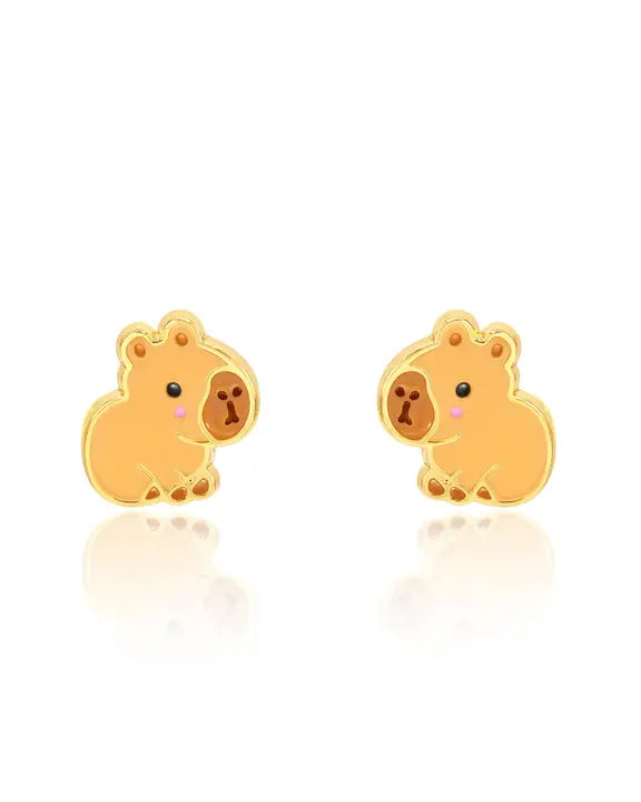 Capybara earrings A Touch of Magnolia Boutique