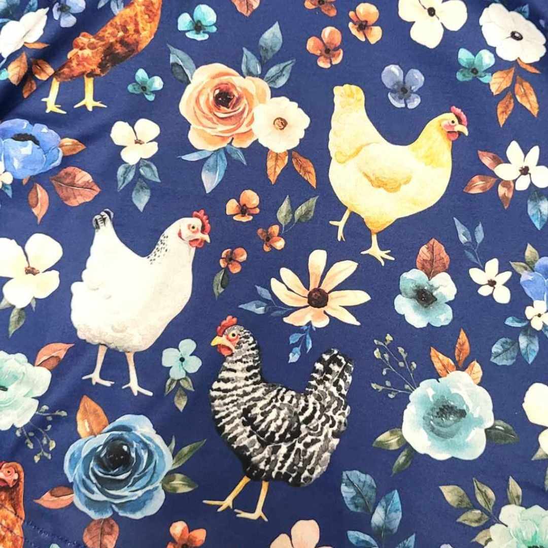 Floral Chicken Twirl Dress  A Touch of Magnolia Boutique   