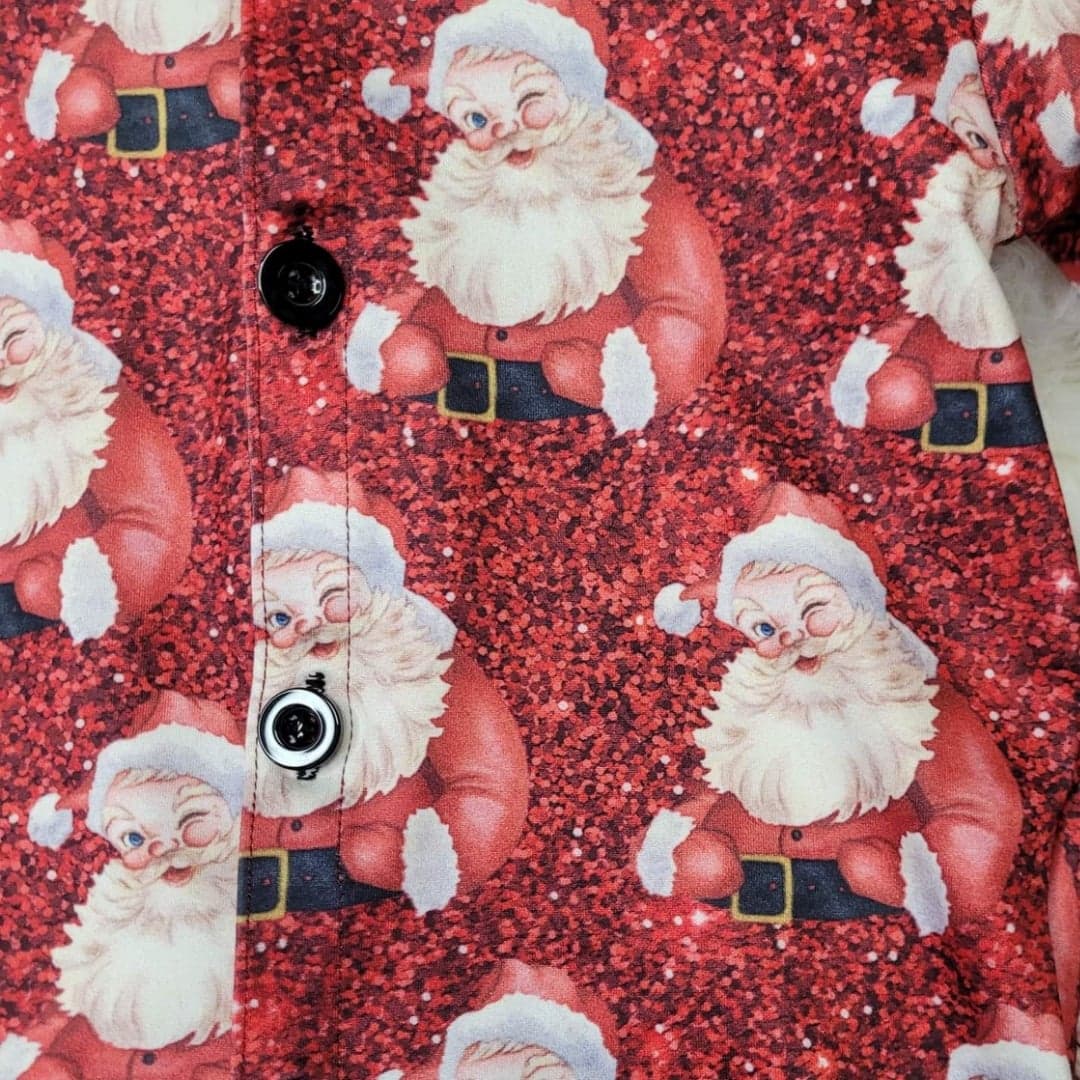 Ruffle Vintage Santa Pajamas A Touch of Magnolia Boutique