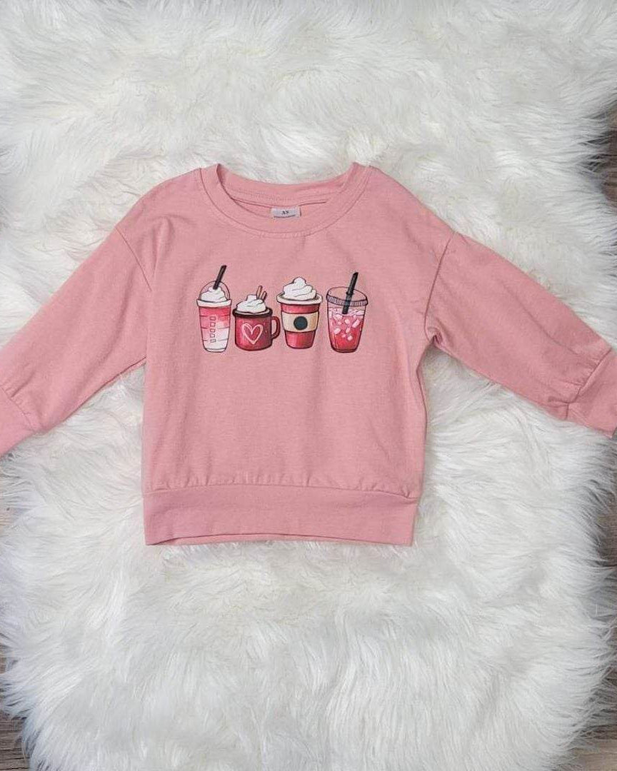Dusty Rose Favorite Valentine Drinks Top A Touch of Magnolia Boutique