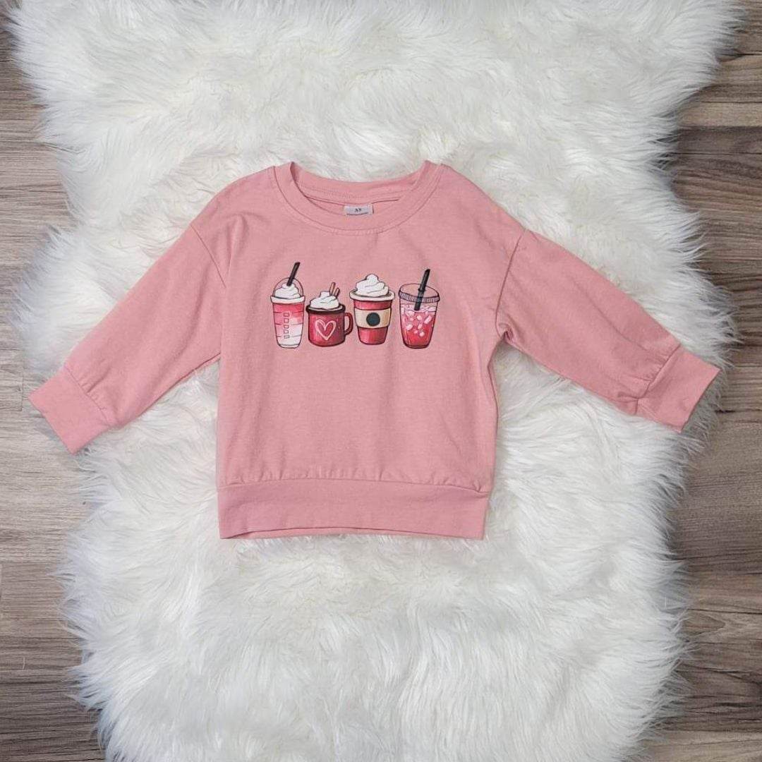 Dusty Rose Favorite Valentine Drinks Top A Touch of Magnolia Boutique