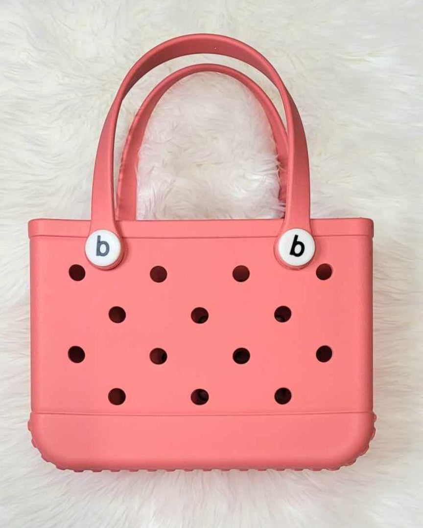 Small EVA bags (multiple solid color and printed options) A Touch of Magnolia Boutique Coral