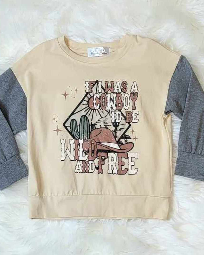 Boys "If I was a Cowboy" Top A Touch of Magnolia Boutique