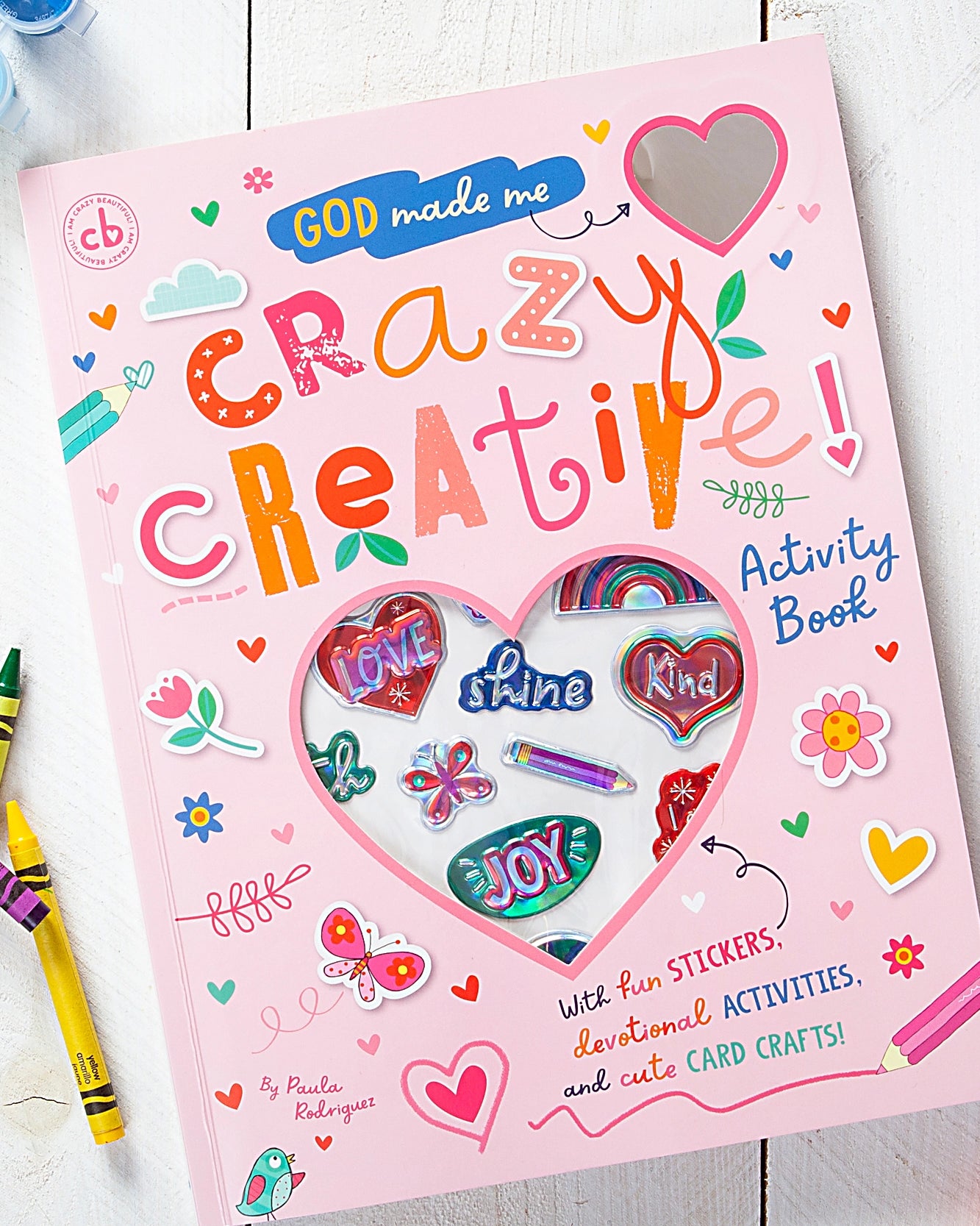 God Made Me Crazy Creative (Activity Book) A Touch of Magnolia Boutique