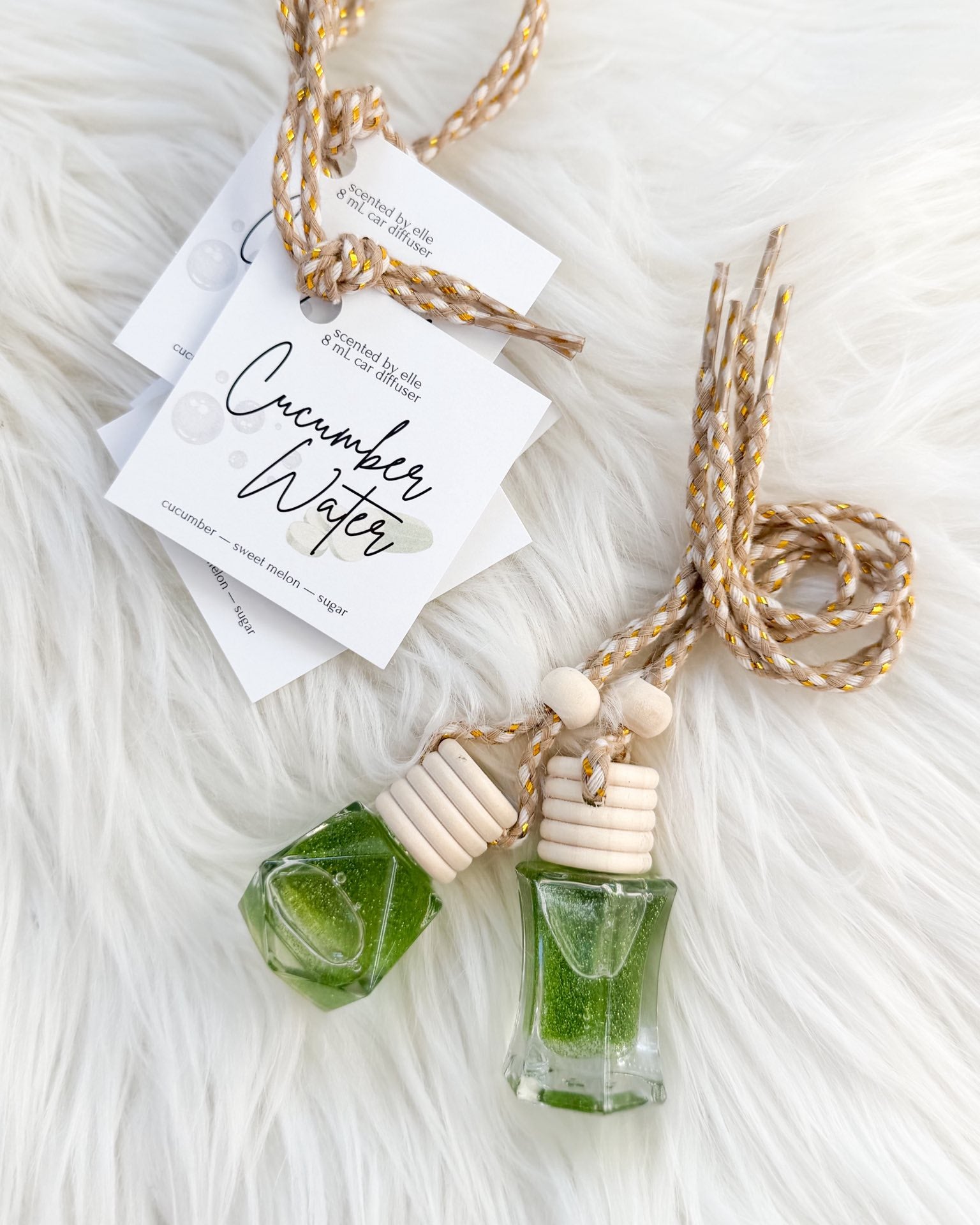 Car Diffuser (multiple scent options) A Touch of Magnolia Boutique Cucumber Water