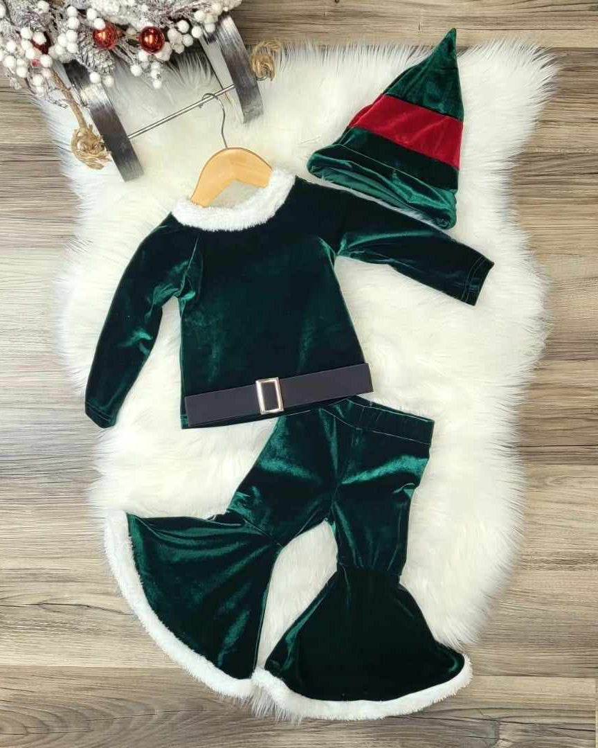 Green Elf Outfit Set  A Touch of Magnolia Boutique   