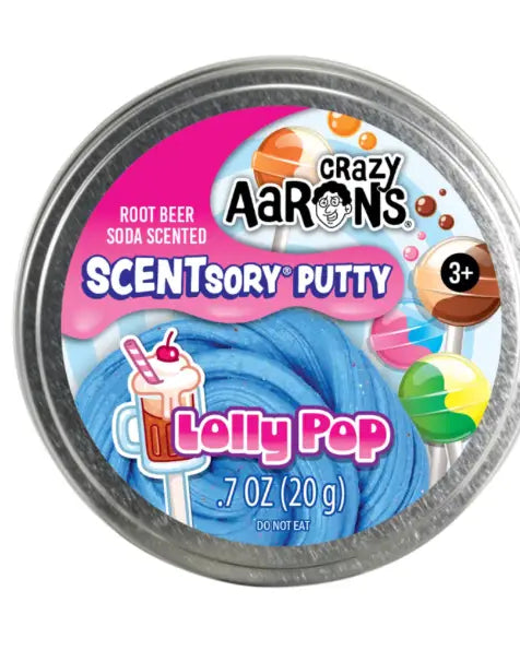 Crazy Aaron's 2.75" Scentsory Putty - Root Beer Lolly Pop A Touch of Magnolia Boutique
