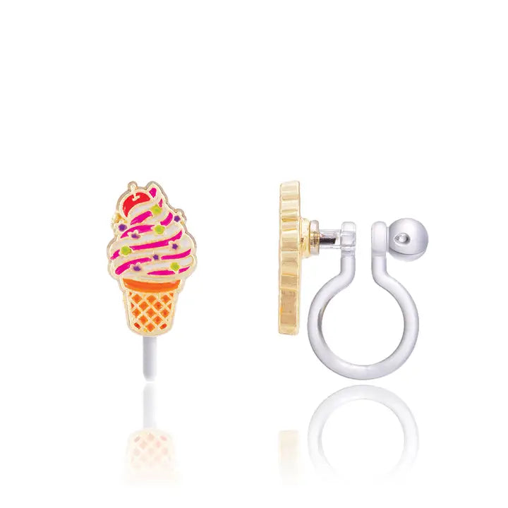 Clip on Soft Serve Twist earrings A Touch of Magnolia Boutique