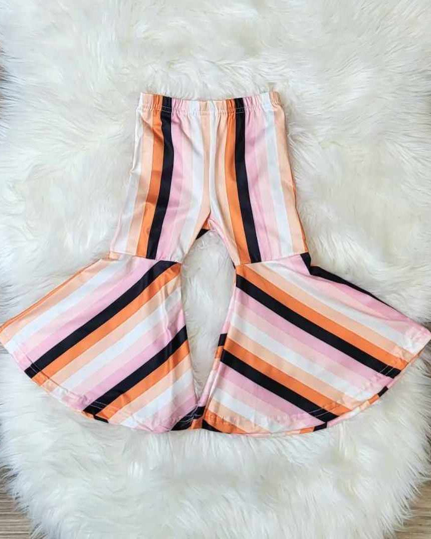 Fall Striped Bell Bottom Pants A Touch of Magnolia Boutique