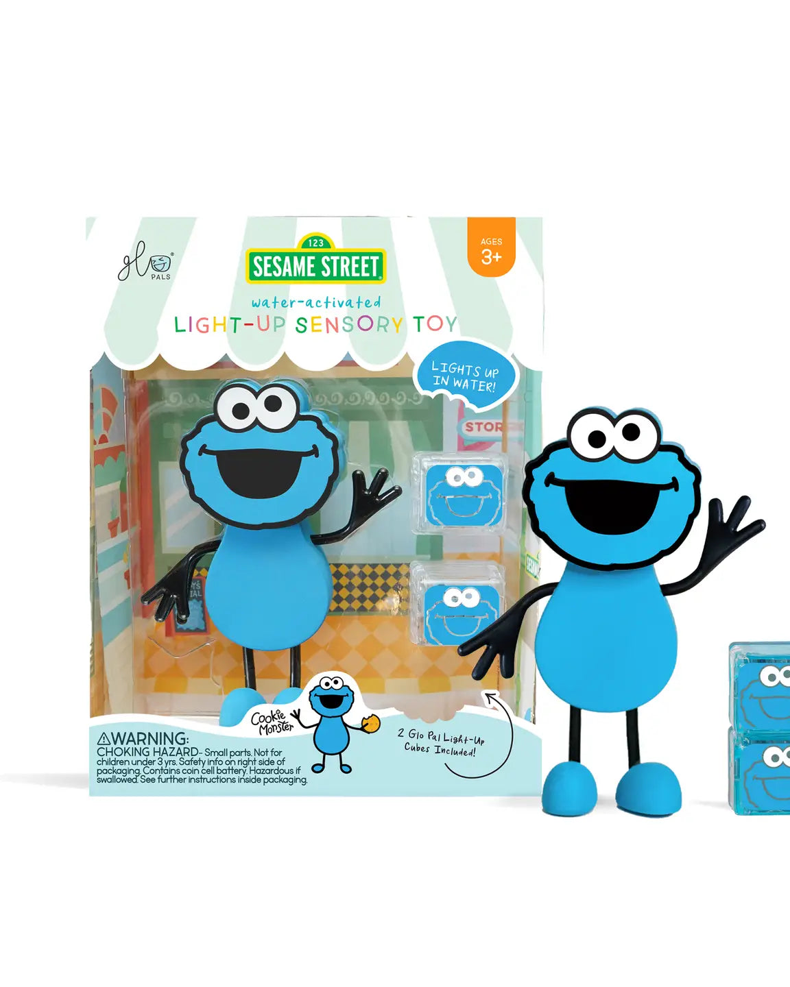 Character Glo Pals (Multiple options) A Touch of Magnolia Boutique Cookie Monster