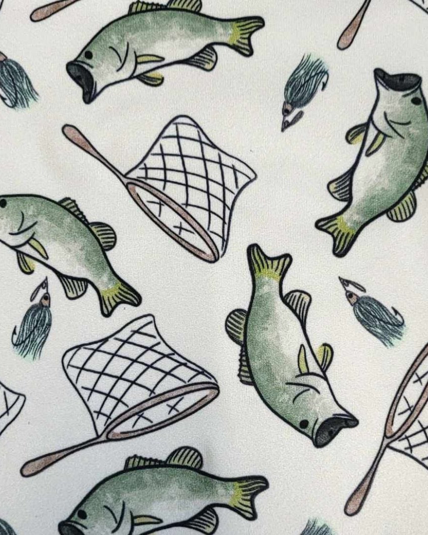 Boys Fishing Short Sleeve Top Pajama Set A Touch of Magnolia Boutique