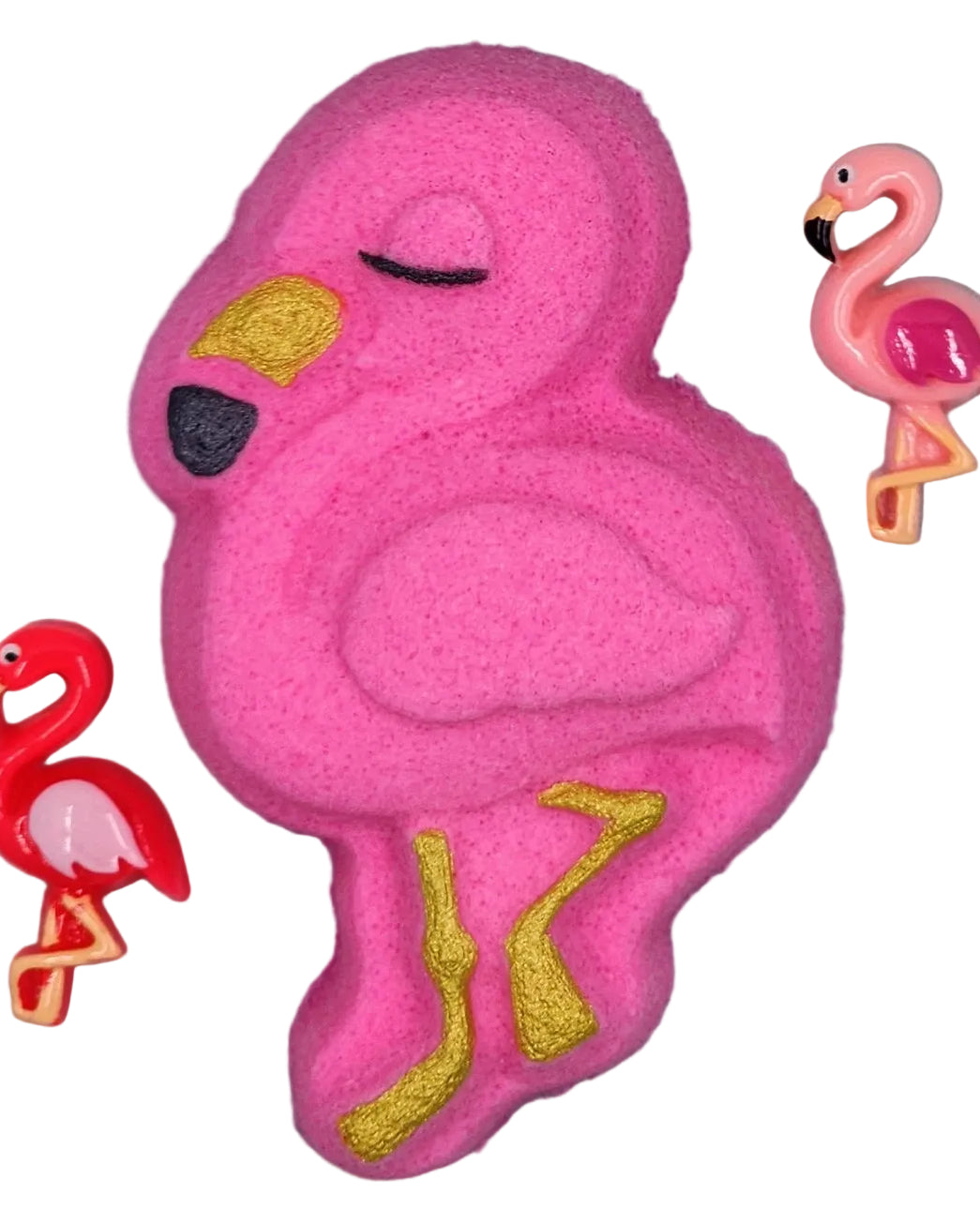 Flamingo Bath Bomb with Flamingo Prize A Touch of Magnolia Boutique