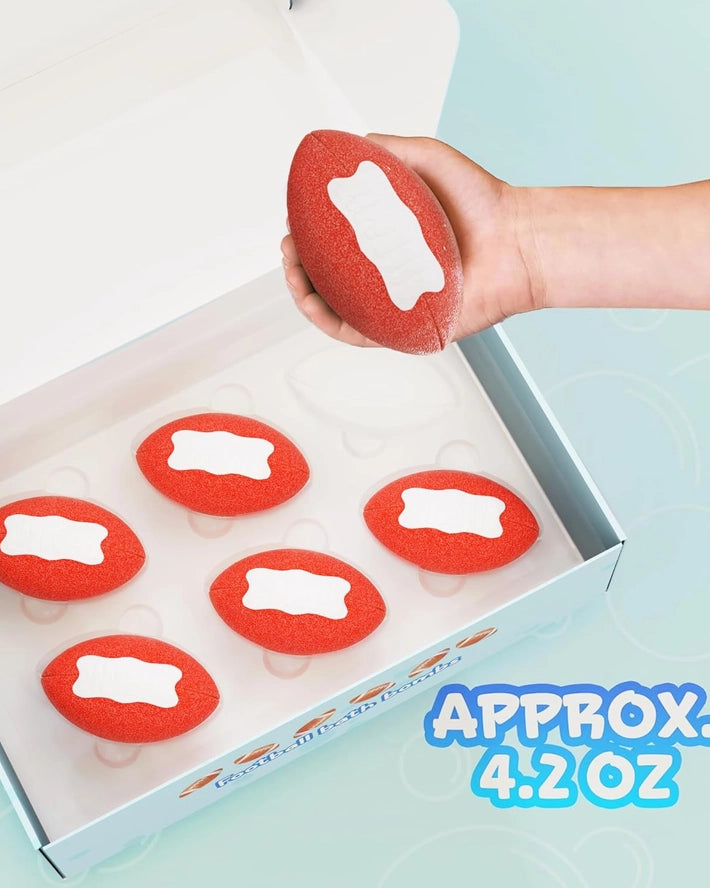 Boxed Bath Bomb Set- Football themed with toy A Touch of Magnolia Boutique