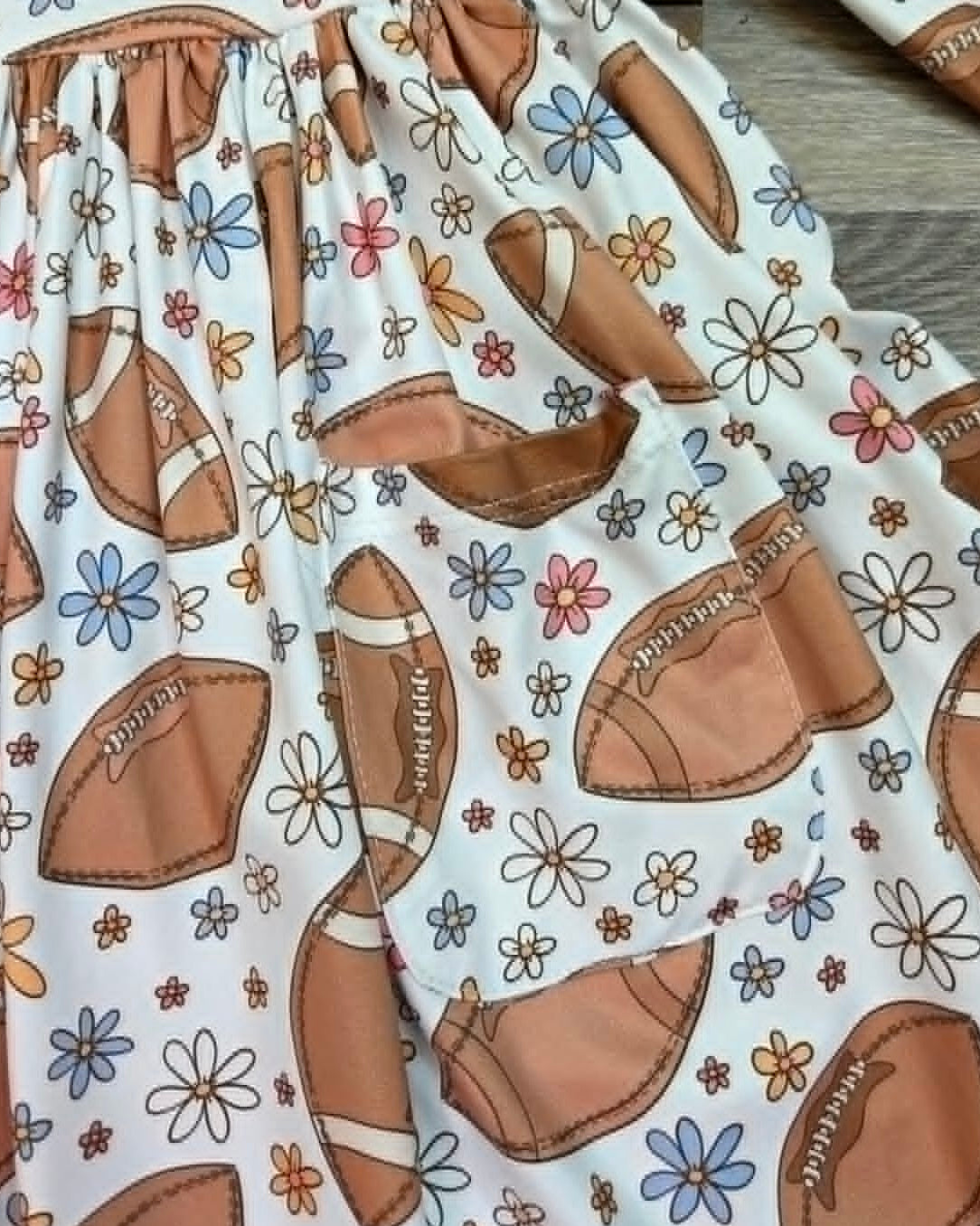 Football Season Twirl Dress A Touch of Magnolia Boutique