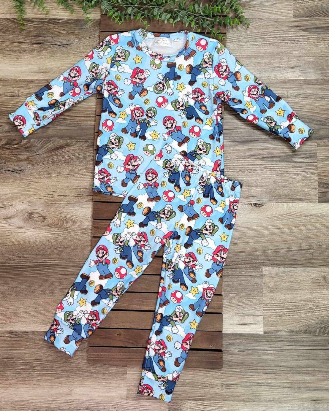 Game Brothers Themed Pajama Set A Touch of Magnolia Boutique