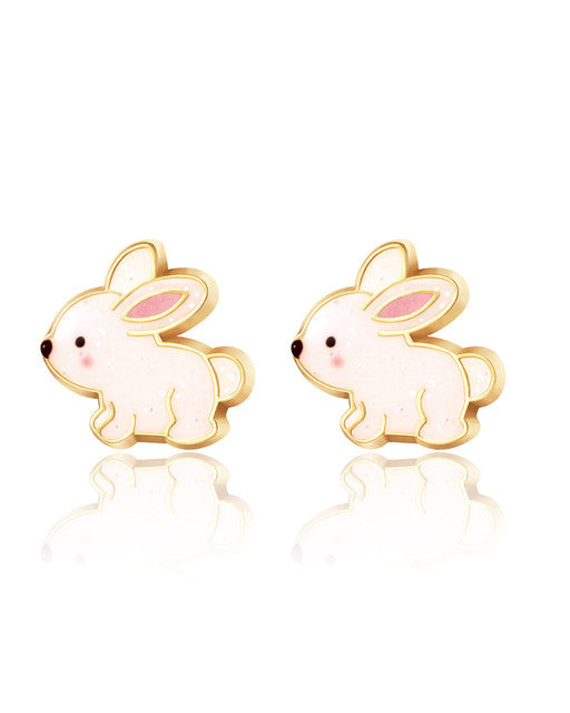 Glitter Rabbit cutie earrings A Touch of Magnolia Boutique