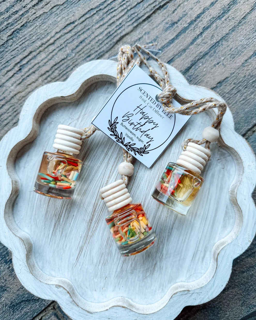 Car Diffuser (multiple scent options) A Touch of Magnolia Boutique Happy Birthday