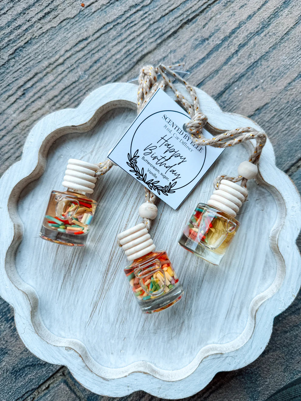 Car Diffuser (multiple scent options) A Touch of Magnolia Boutique Happy Birthday