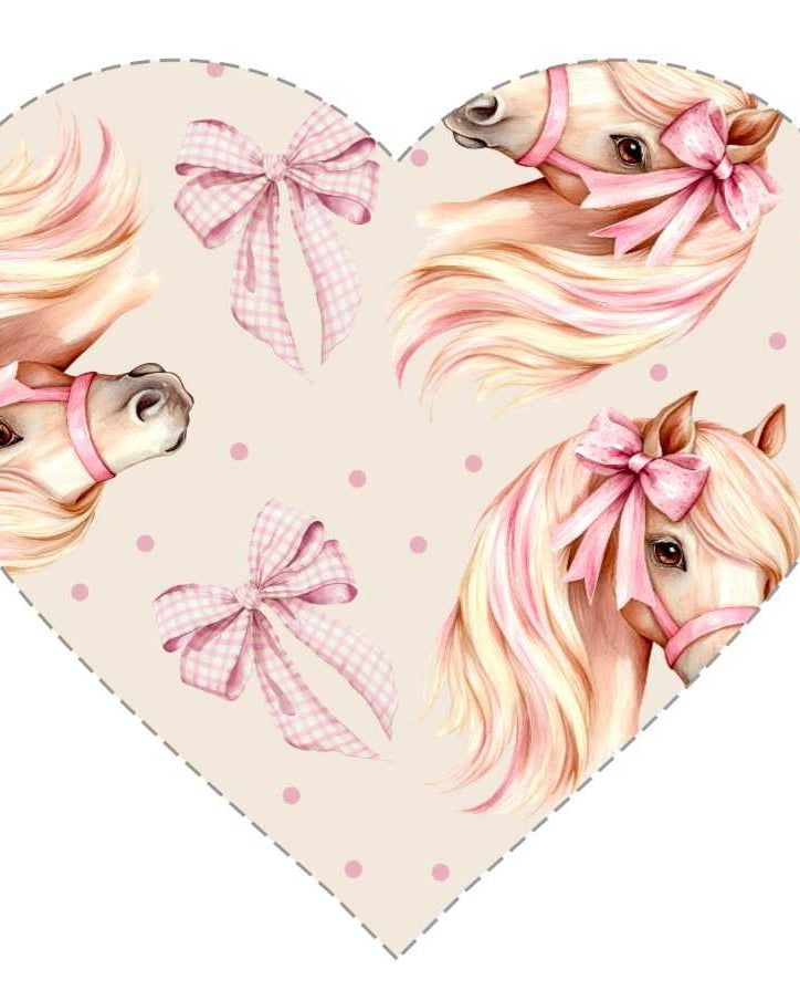 Bamboo Two-Piece Pajama Set-Horse with Bows Print A Touch of Magnolia Boutique