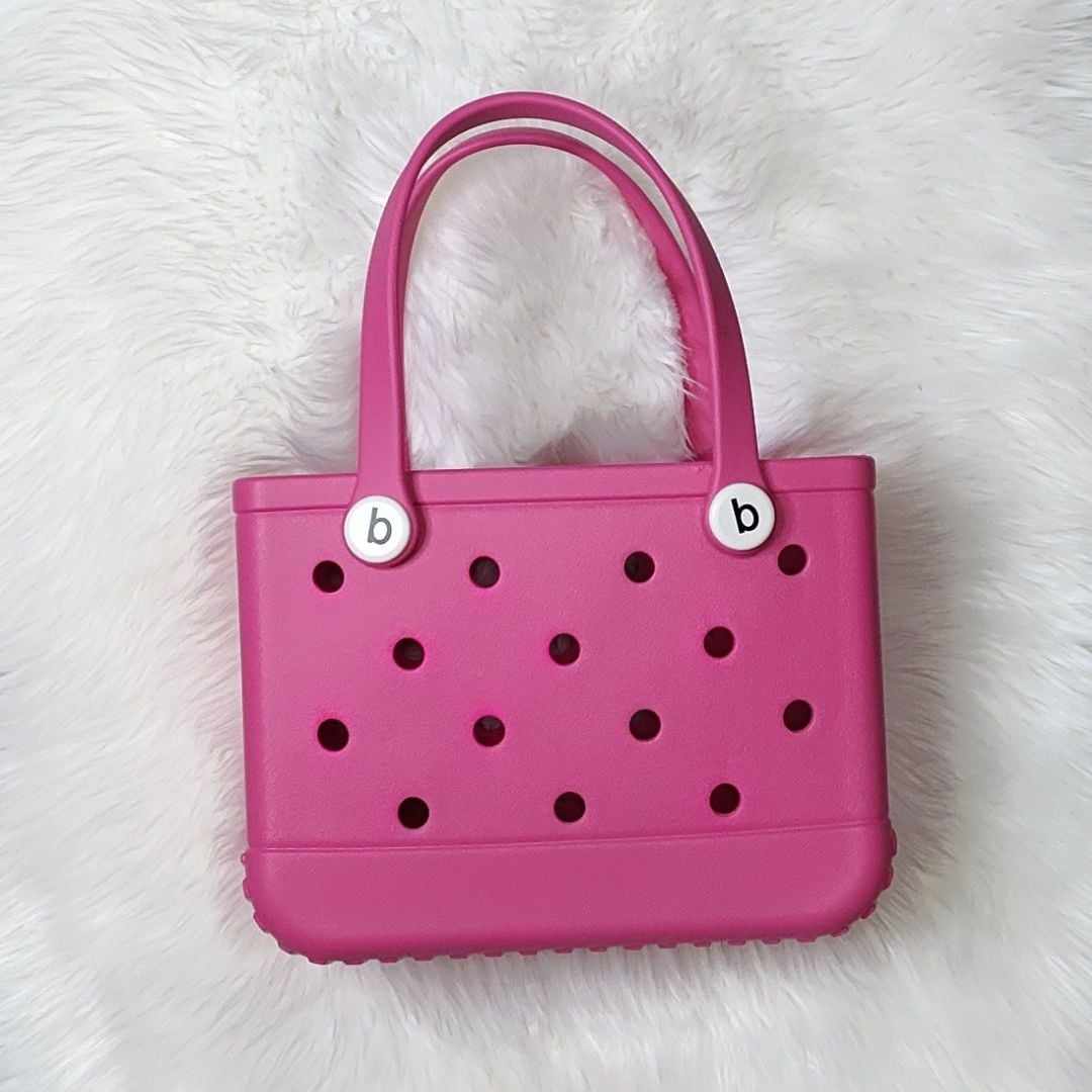 Small EVA bags (multiple solid color and printed options) A Touch of Magnolia Boutique Hot Pink