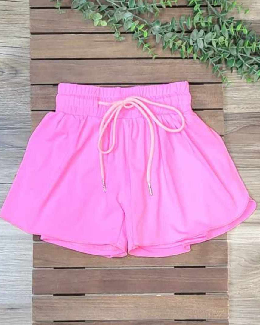 Girls Butterfly Athletic Shorts (multiple color options) A Touch of Magnolia Boutique Hot Pink 2T
