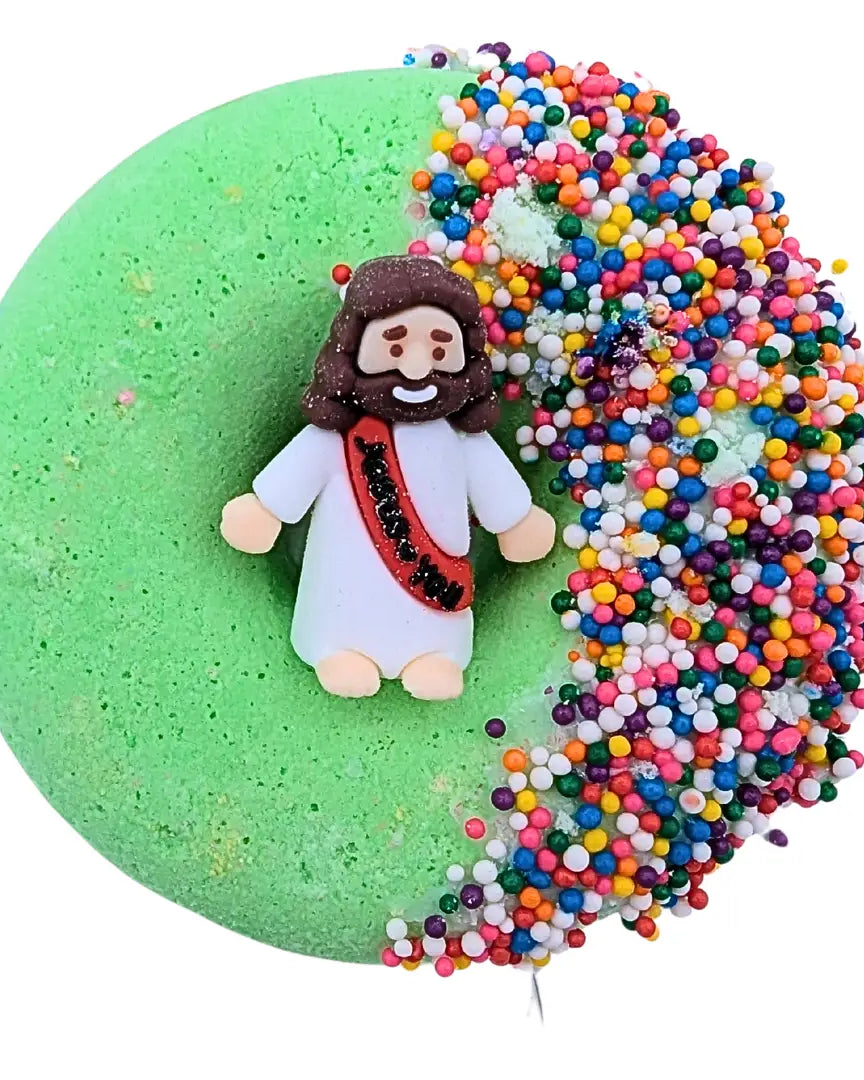Donut Bath Bomb + Holy Fizz | (multiple color options) A Touch of Magnolia Boutique Green