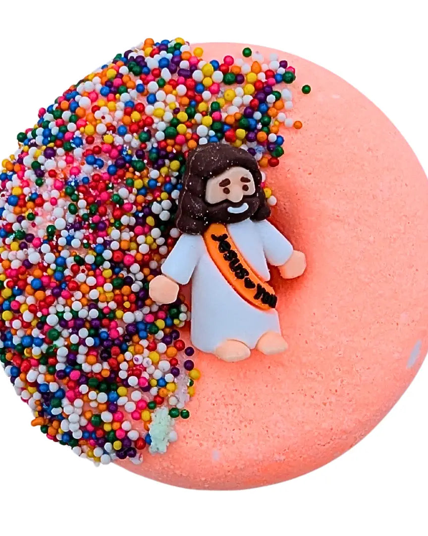 Donut Bath Bomb + Holy Fizz | (multiple color options) A Touch of Magnolia Boutique Orange