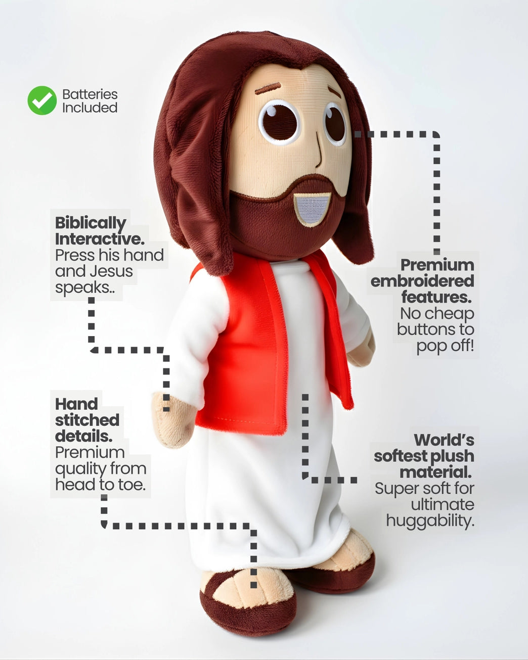 The Talking Jesus Doll A Touch of Magnolia Boutique