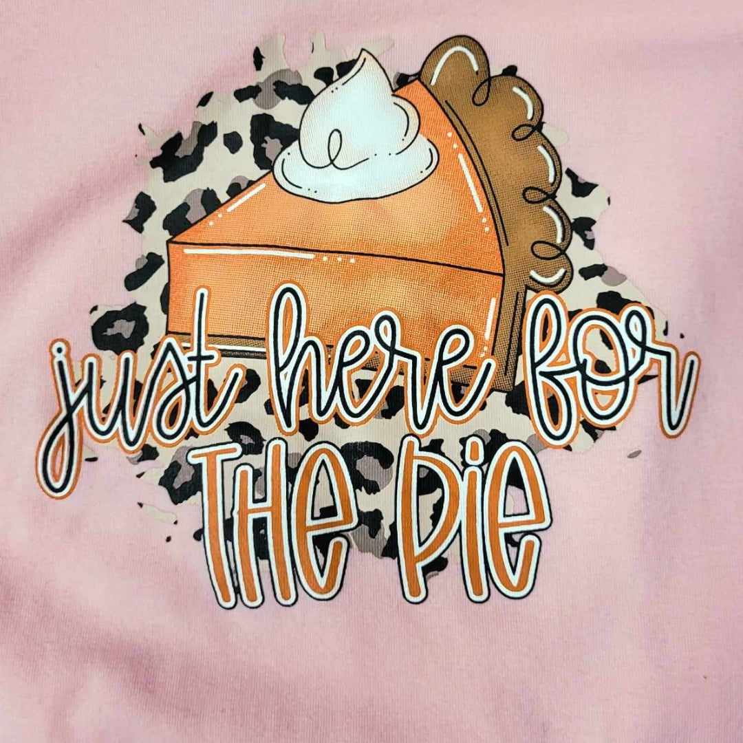 Just Here for the Pie Top and Cheetah Skirt Set A Touch of Magnolia Boutique