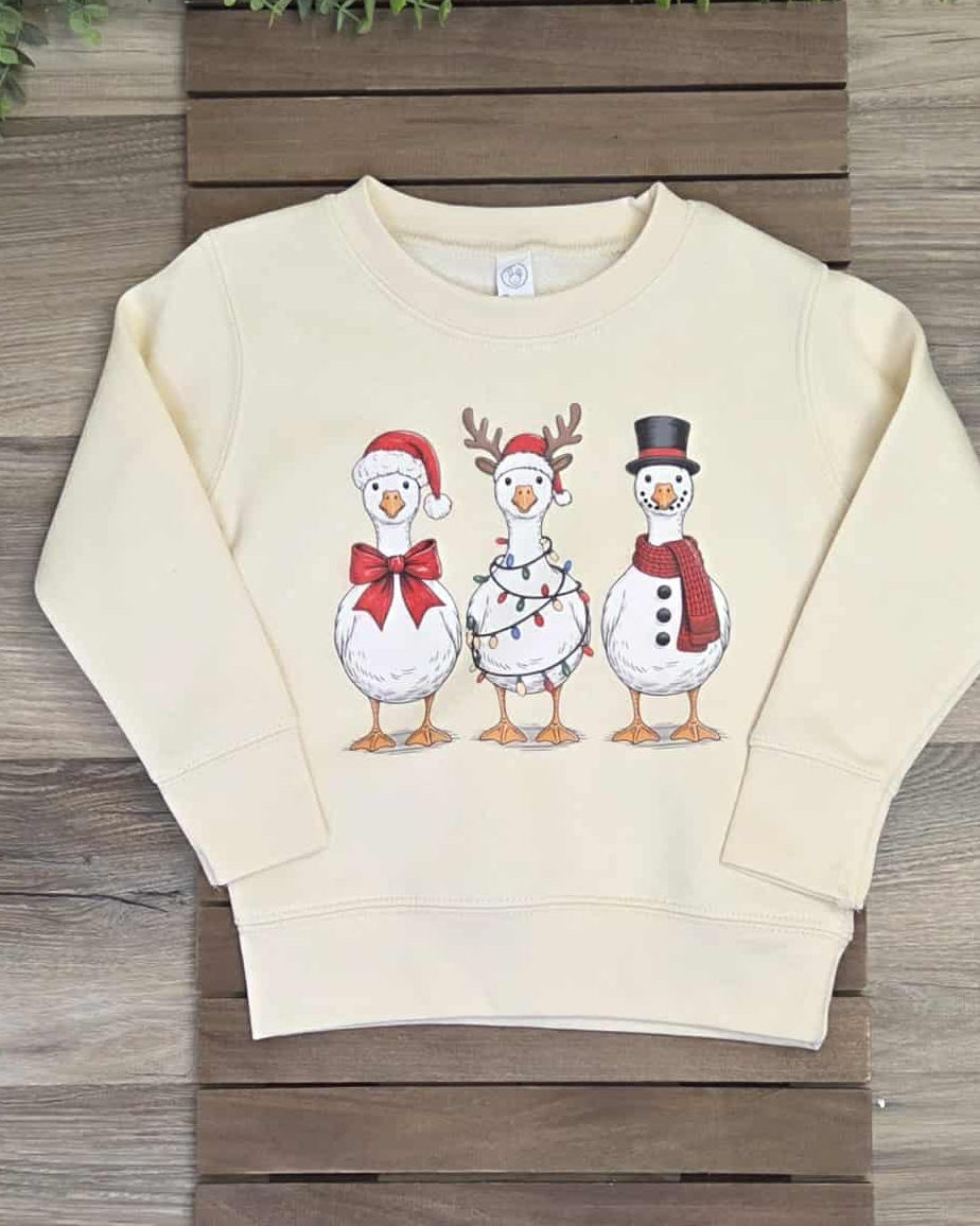 The Waddle Family Sweatshirt-Toddler and Youth A Touch of Magnolia Boutique
