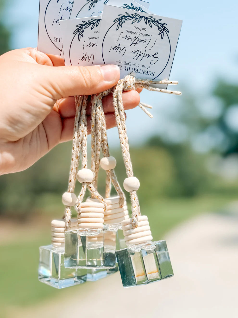 Car Diffuser (multiple scent options) A Touch of Magnolia Boutique Saddle Up (Leather)