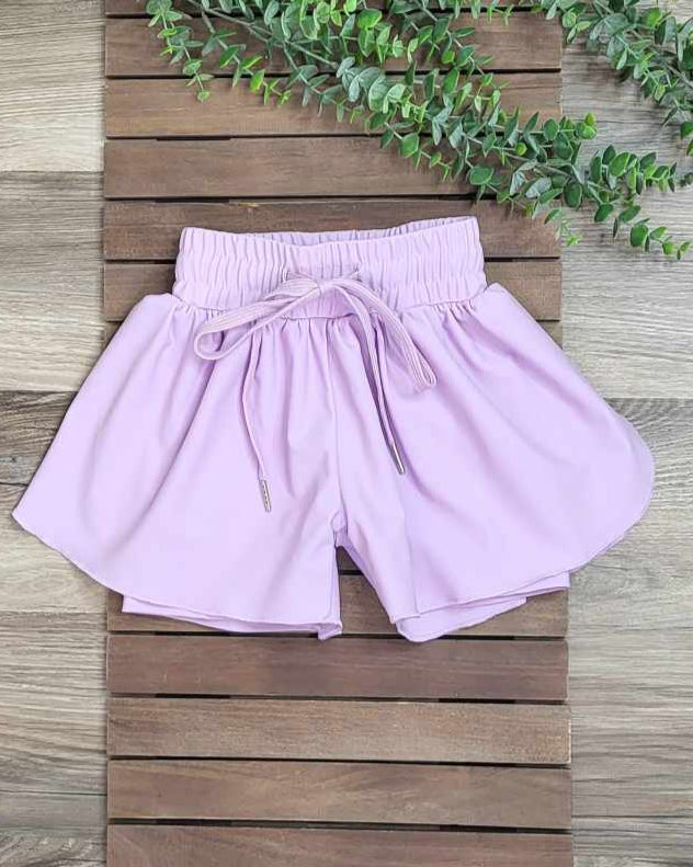 Girls Butterfly Athletic Shorts (multiple color options) A Touch of Magnolia Boutique Light Purple 2T