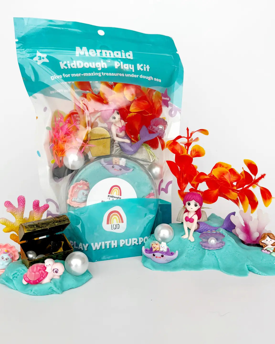 Kiddough play kit (multiple options) A Touch of Magnolia Boutique Mermaid