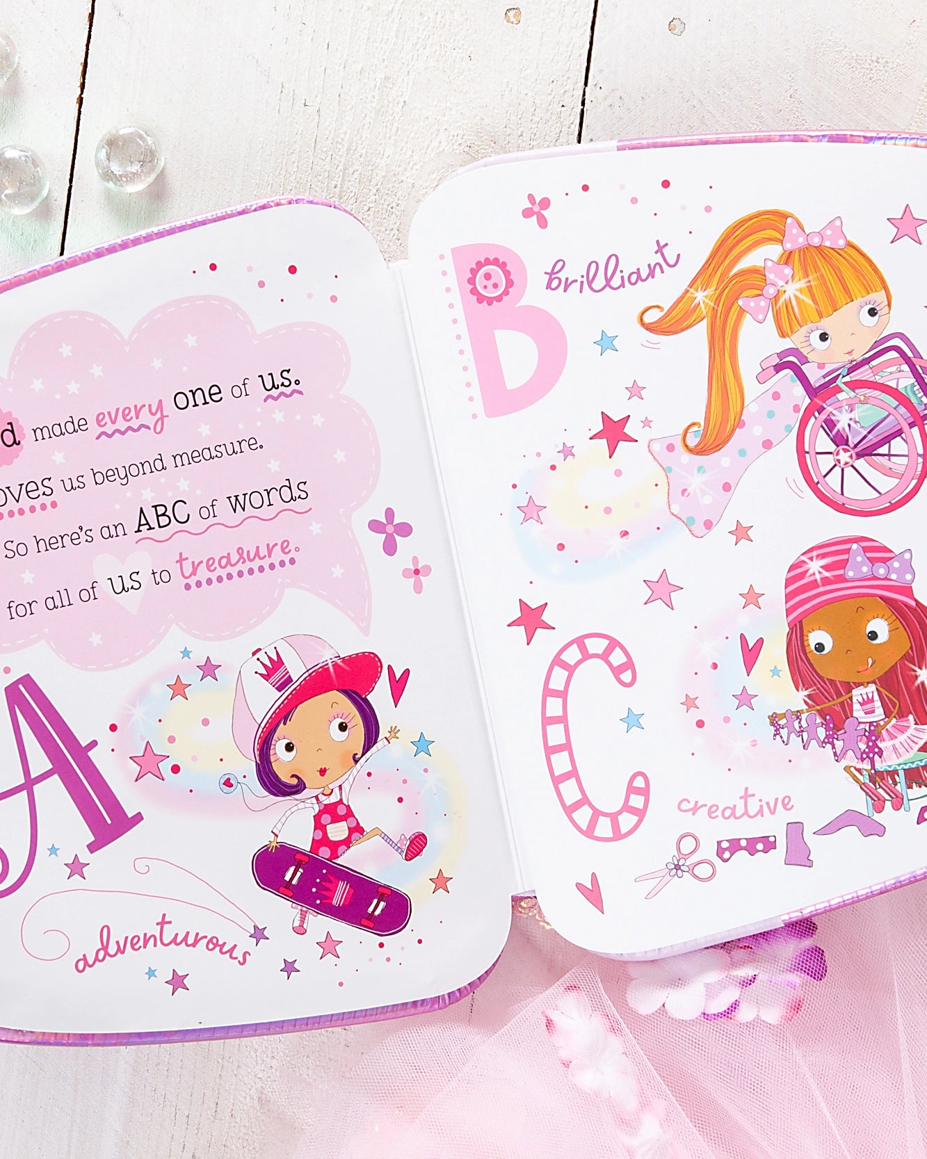 My Pretty Pink Abc of God Loves Me A Touch of Magnolia Boutique