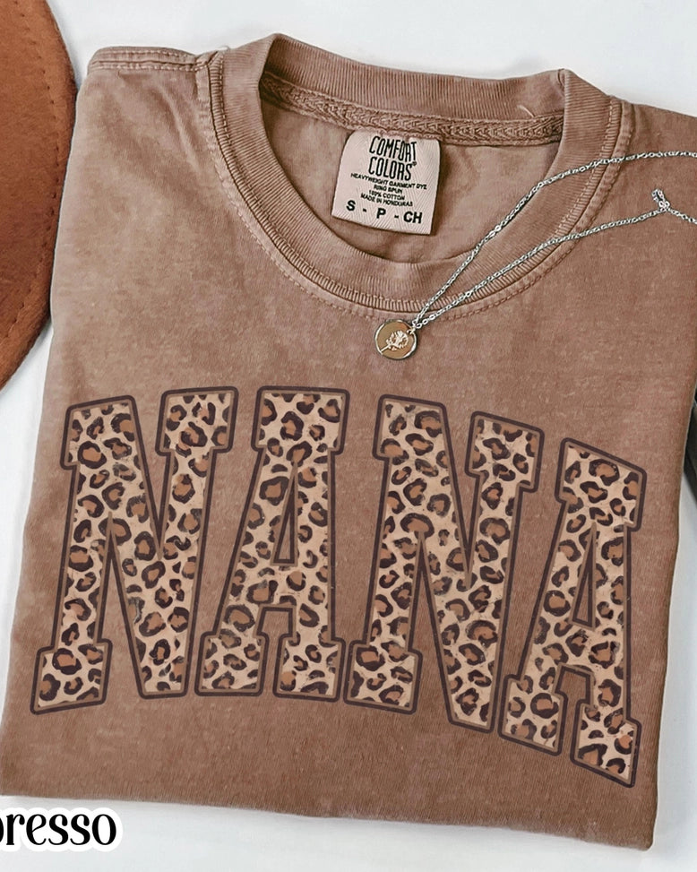 Leopard Nana T Shirt A Touch of Magnolia Boutique