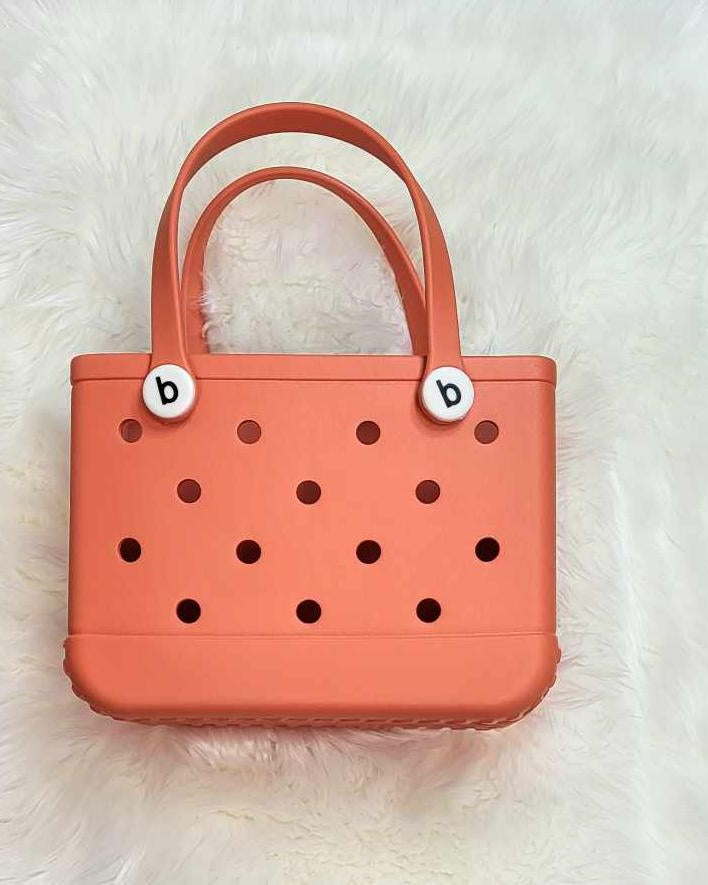 Small EVA bags (multiple solid color and printed options) A Touch of Magnolia Boutique Orange