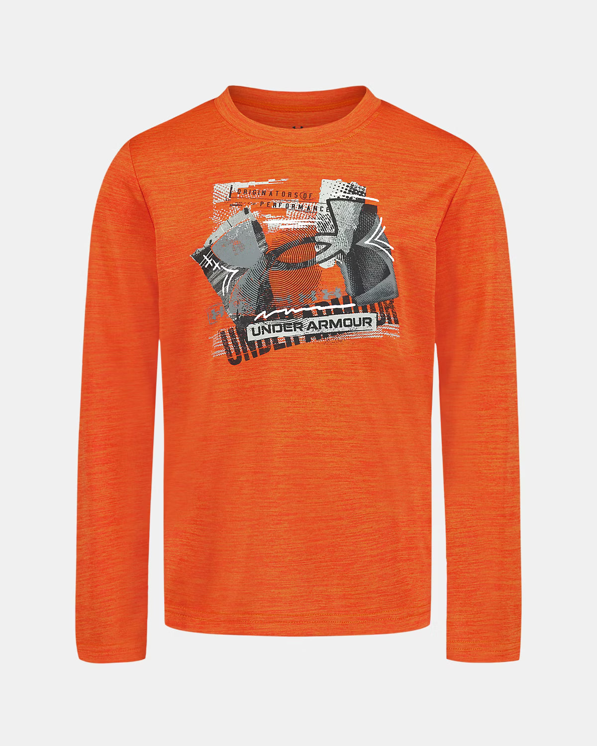 Under Armour® Orange Logo Twist Long Sleeve Top A Touch of Magnolia Boutique