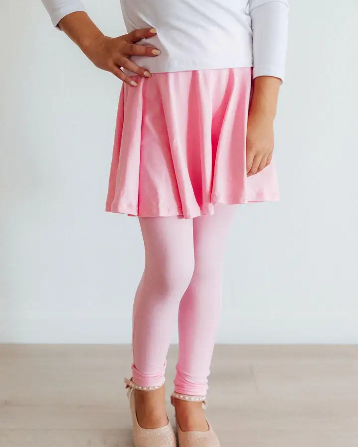 Pink Twirl Skeggings A Touch of Magnolia Boutique
