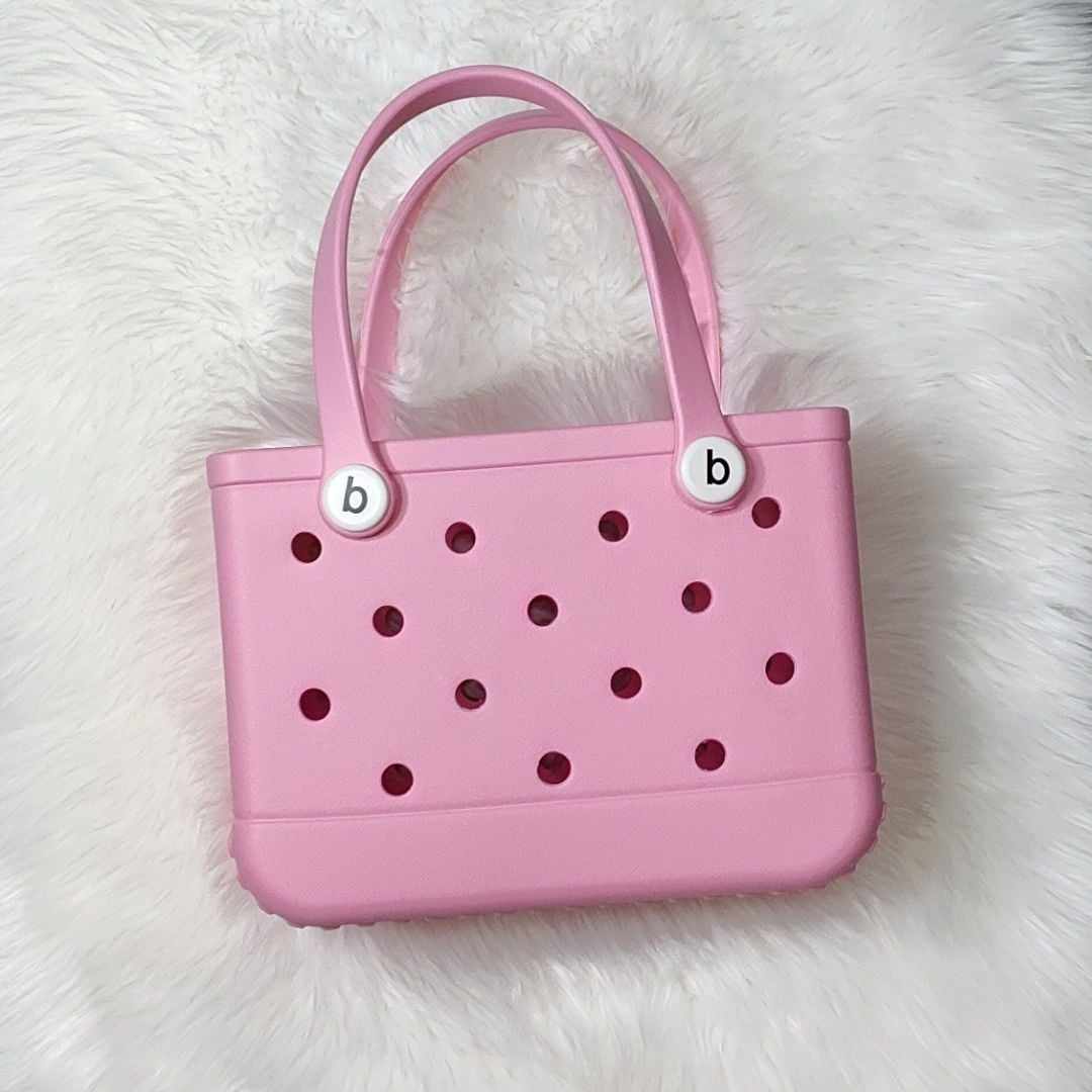 Small EVA bags (multiple solid color and printed options) A Touch of Magnolia Boutique Light pink