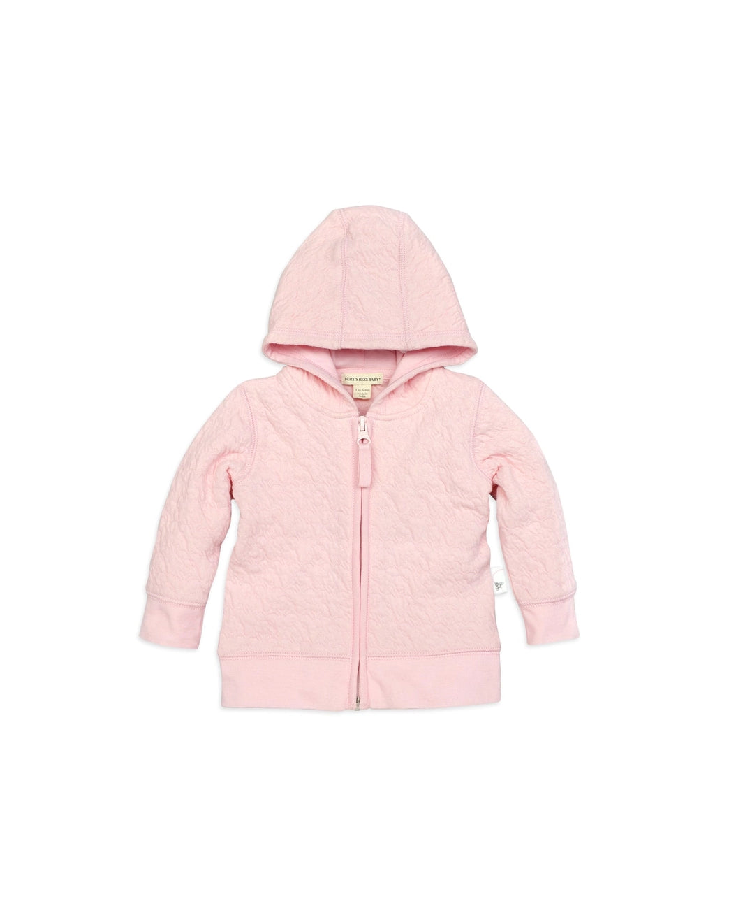 Blossom Pink Quilted Baby Jacket with Zipper A Touch of Magnolia Boutique