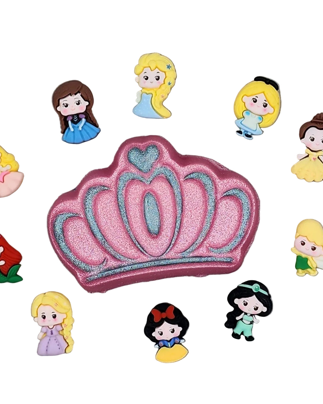 Princess Crown Mini Bath Bomb with Hidden Surprise A Touch of Magnolia Boutique