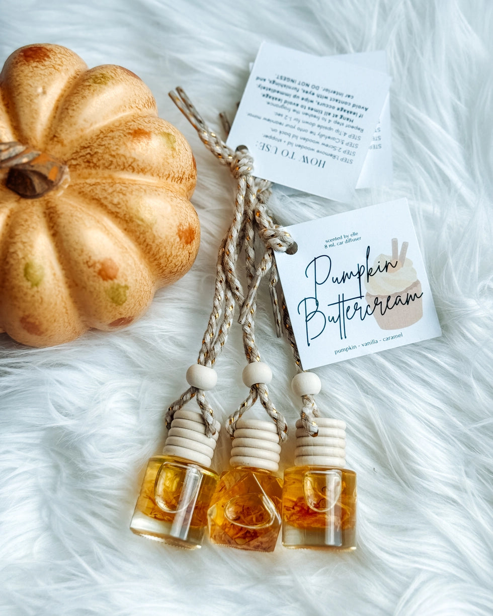 Car Diffuser (multiple scent options) A Touch of Magnolia Boutique Pumpkin Buttercream
