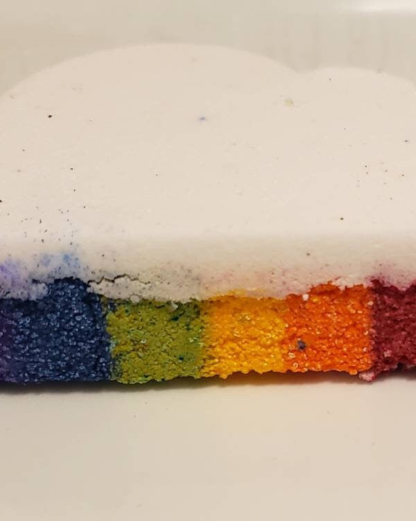 Rainbow Cloud Bath Bomb A Touch of Magnolia Boutique