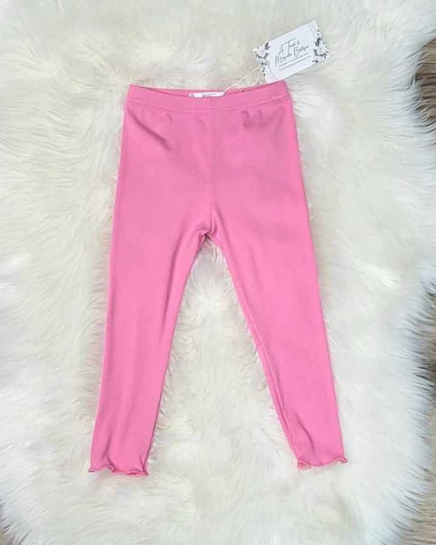Hot Pink Ribbed Leggings A Touch of Magnolia Boutique