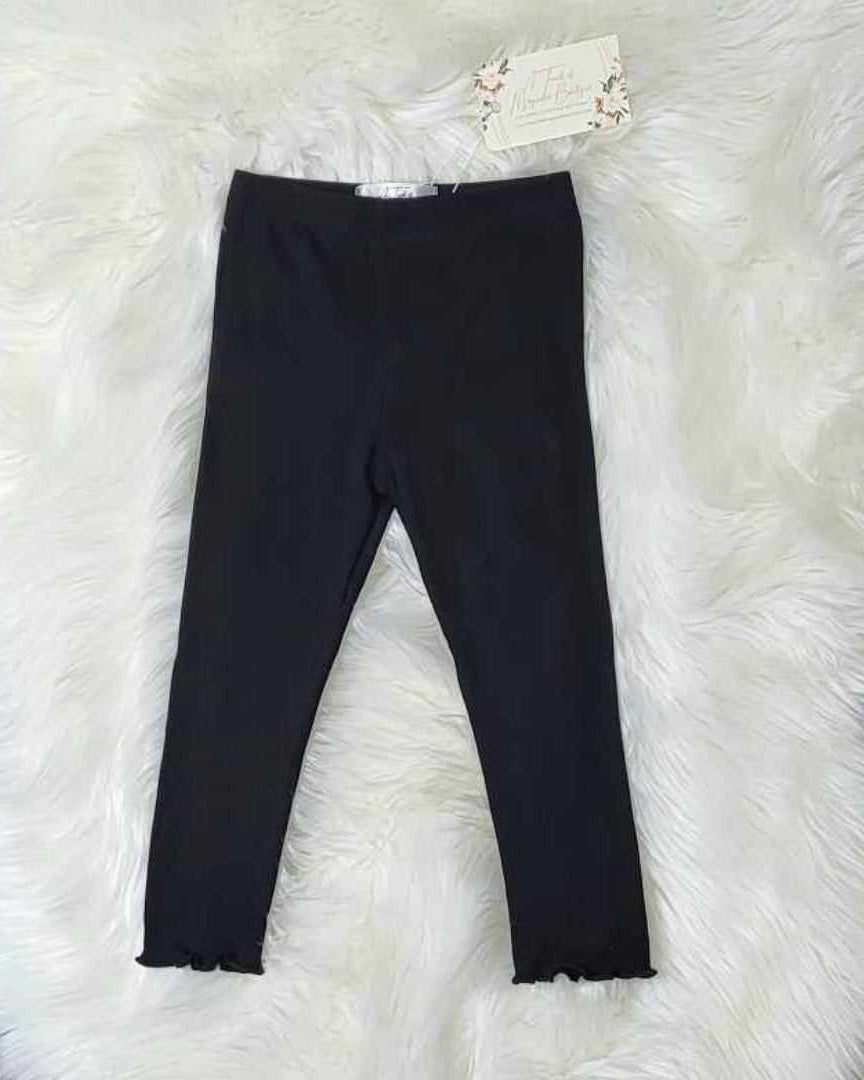 Black Ribbed Leggings A Touch of Magnolia Boutique