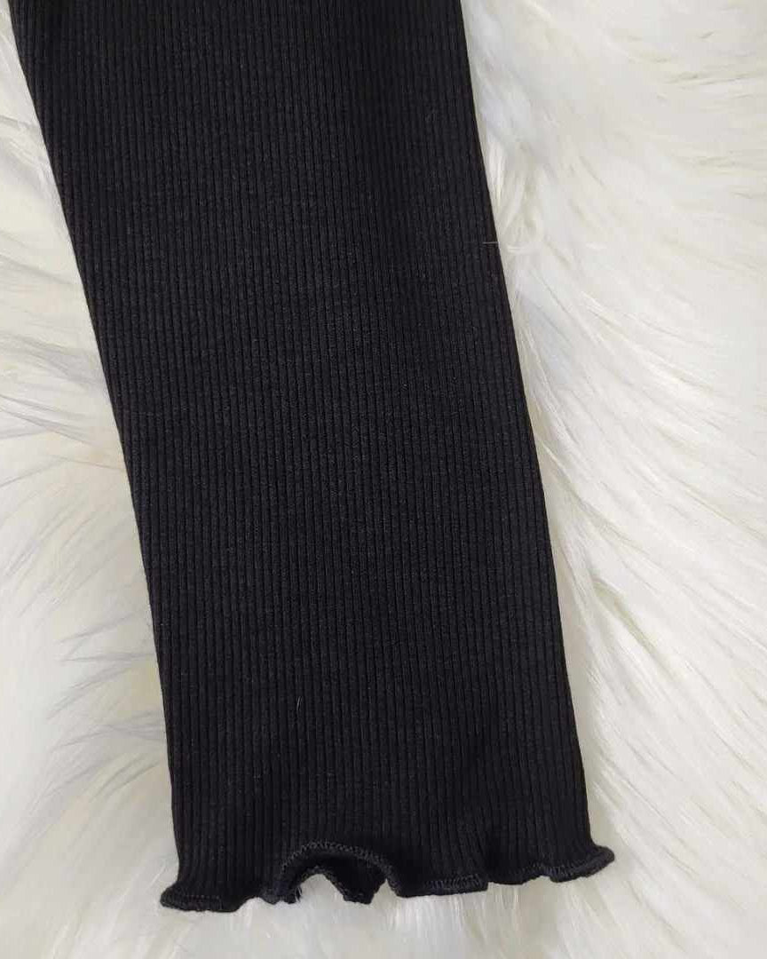 Black Ribbed Leggings A Touch of Magnolia Boutique