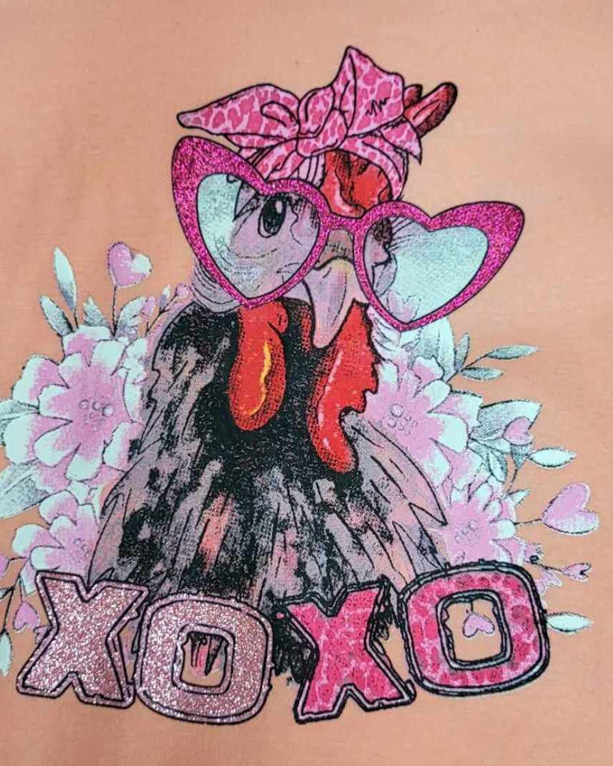Rooster Valentine's Top A Touch of Magnolia Boutique