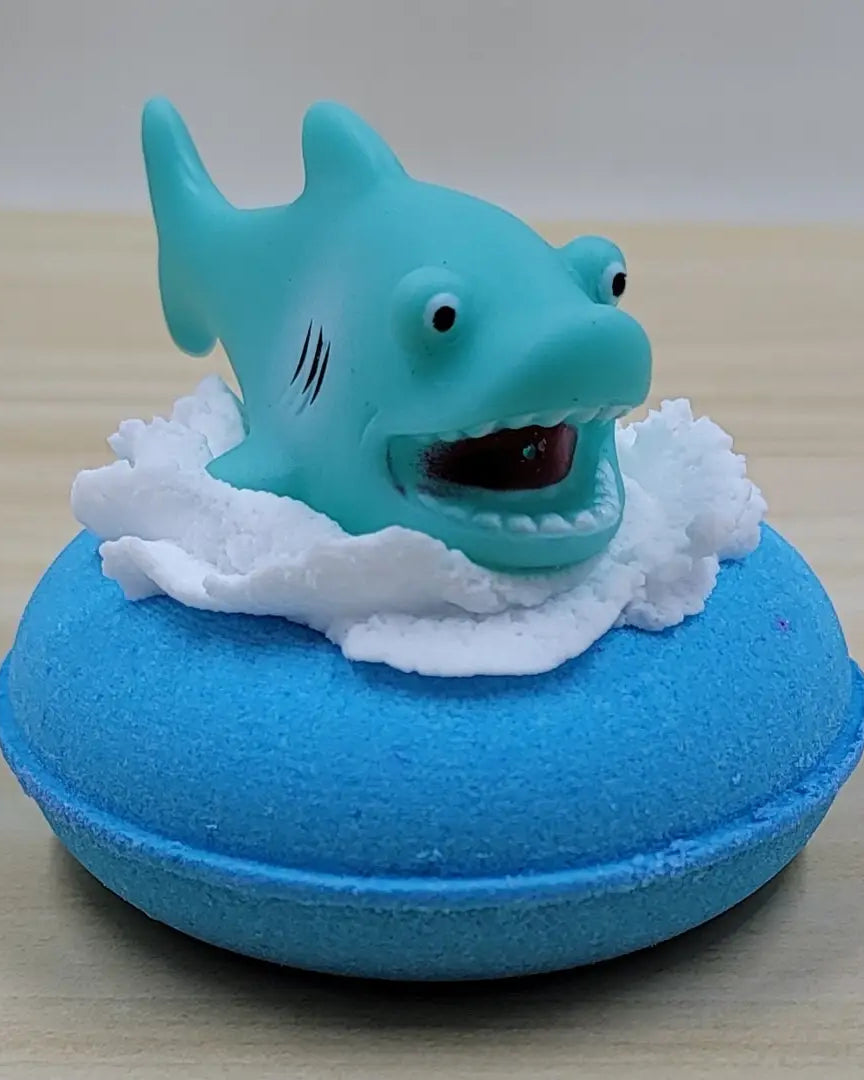 Shark Water Squirt Toy Donut Bath Bomb A Touch of Magnolia Boutique
