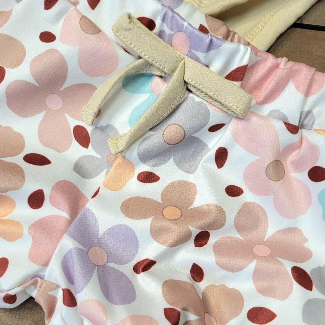 Baby Girl "Have a Good Day" Floral Shorts Set A Touch of Magnolia Boutique